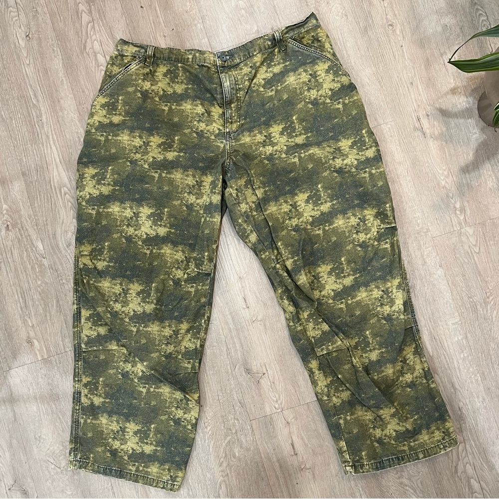 Geeen cargo pants